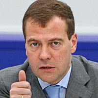 Медведев посетил Крым и Севастополь